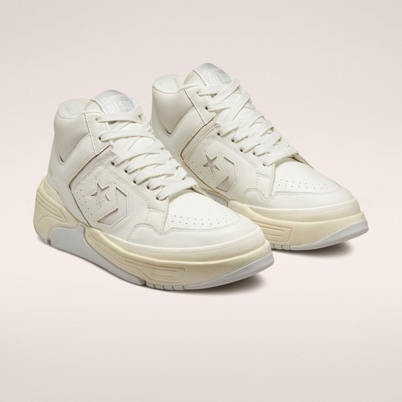 NIB Converse Weapon CX Mid Vintage white Antarctica Egret 171557C US Mens 12/13 - Picture 4 of 9